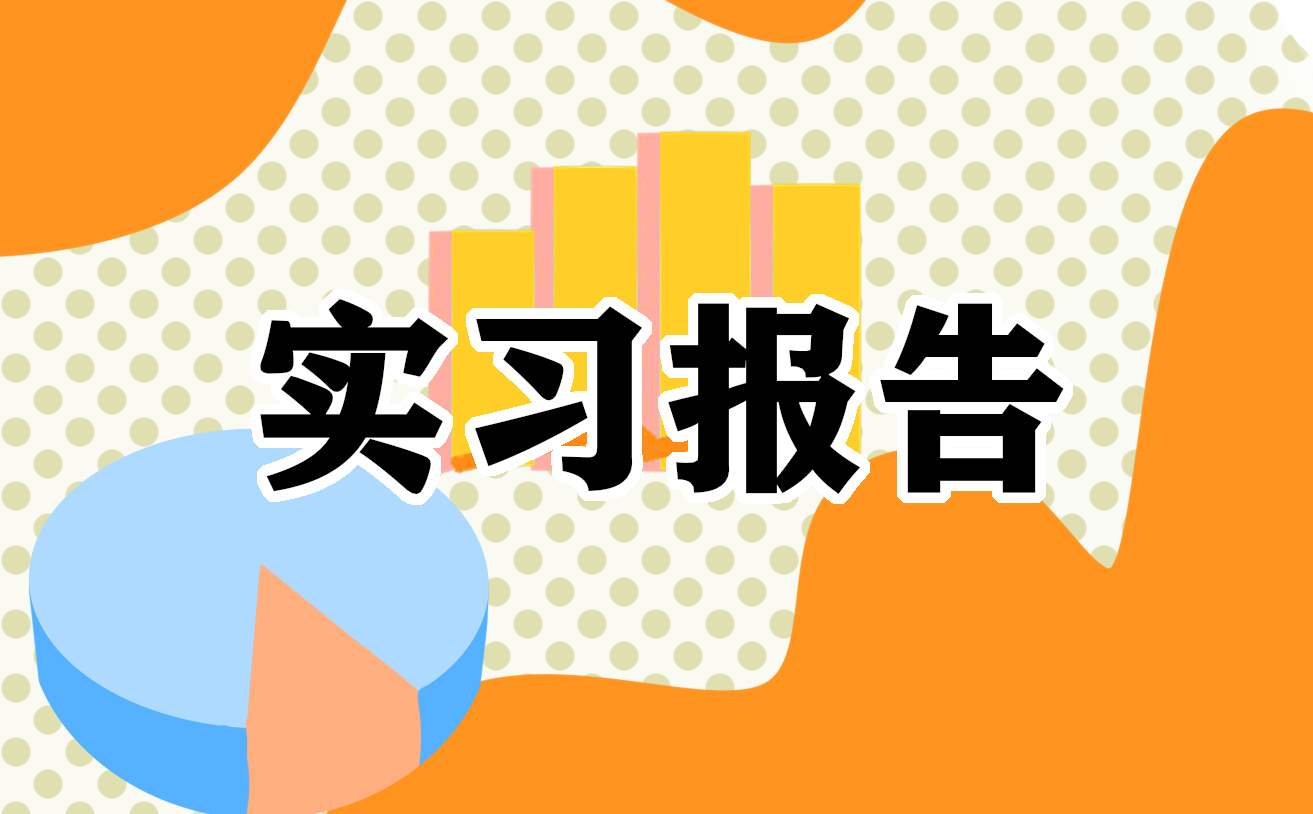 会计实习报告模板 