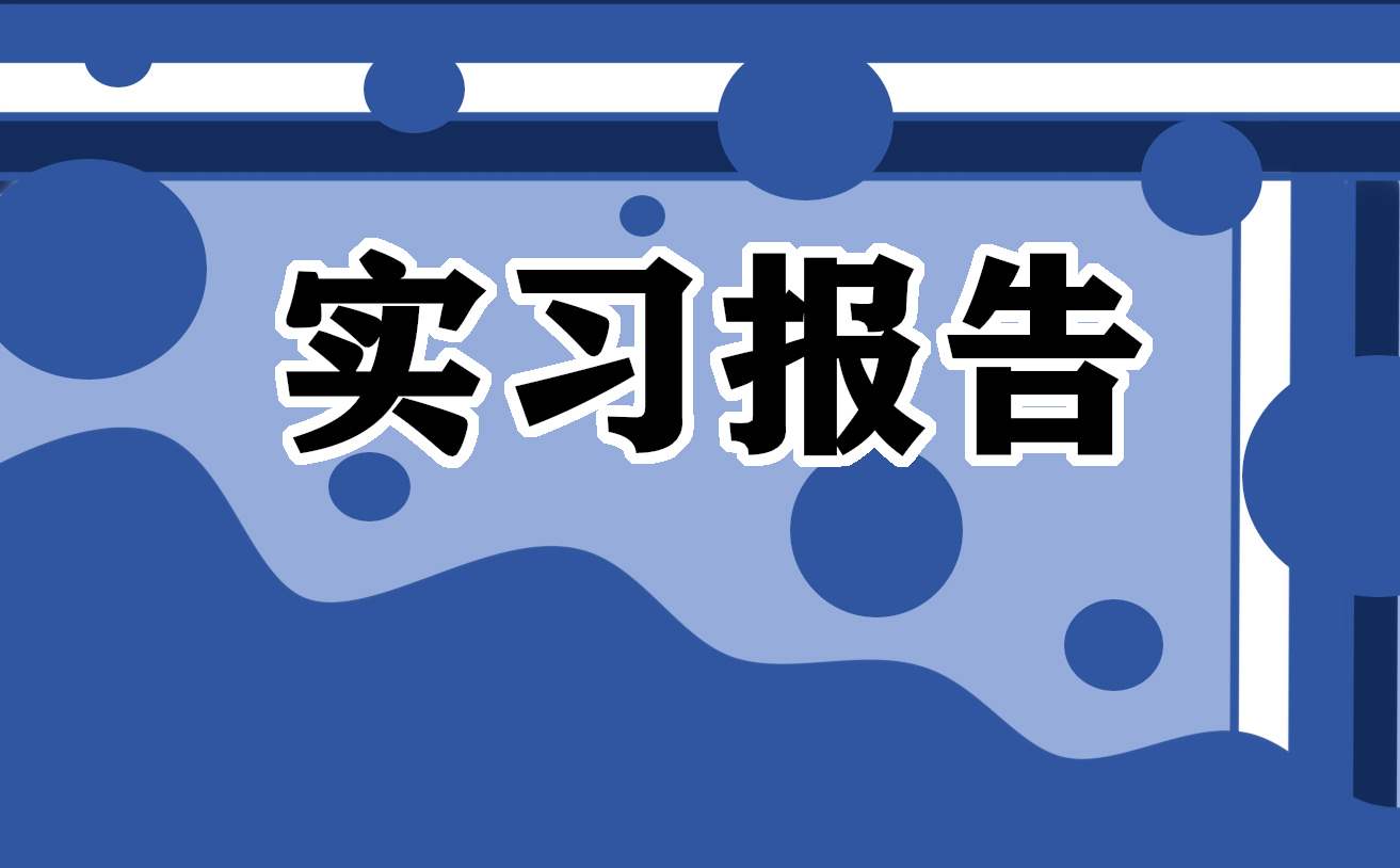 个人毕业实习的报告简短 