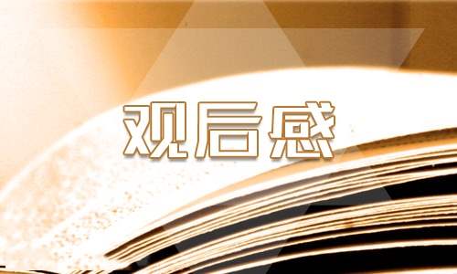 《2023感动中国》人物颁奖盛典观后感范文10篇 《感动中国人物颁奖盛典》视频观后感